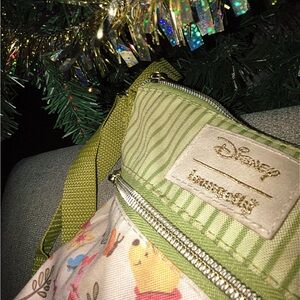 Disney Winnie the Pooh Green and White Women's Bag
